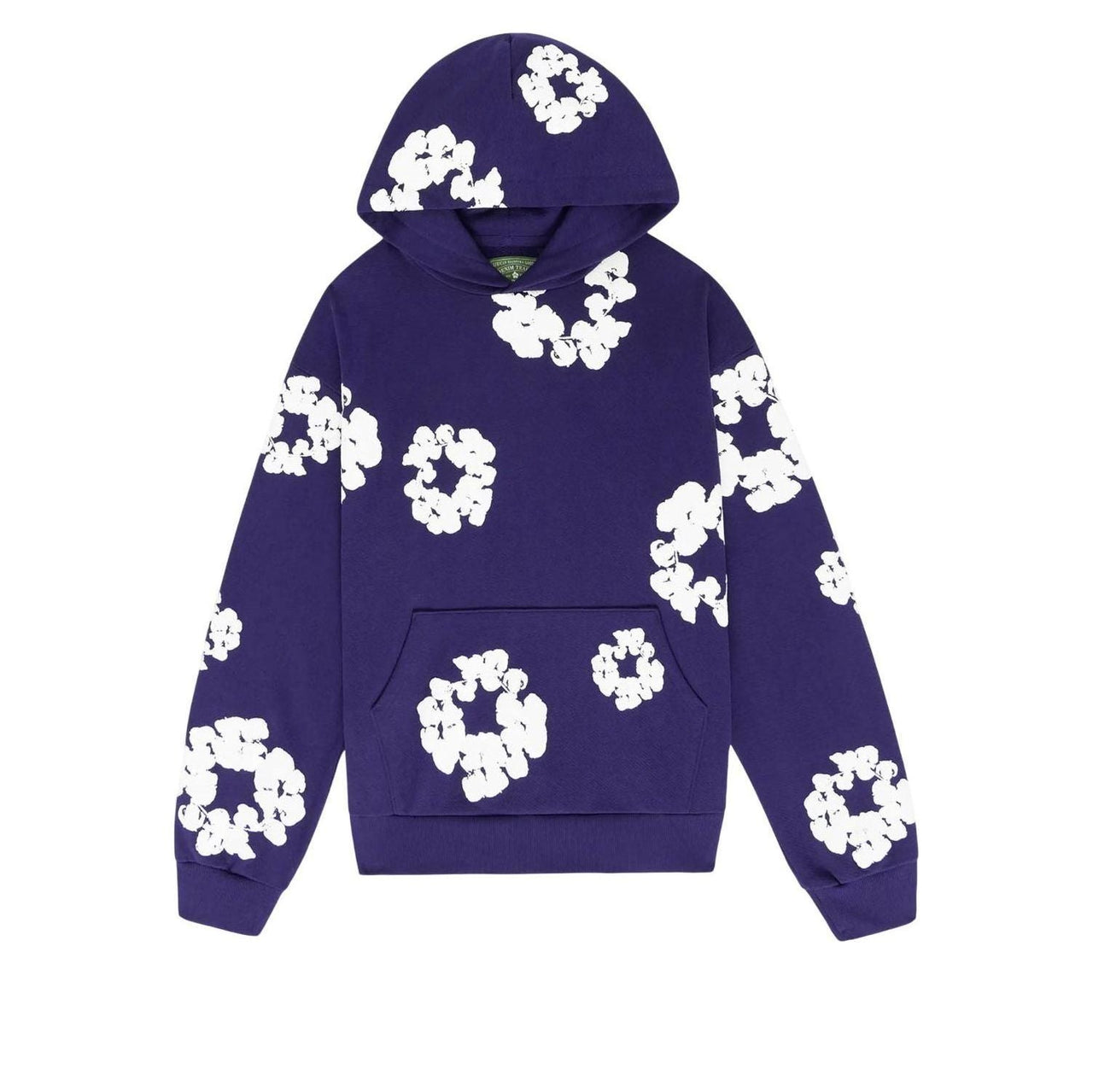 Denim Tears Cotton Wreath Hoodie 'Purple White' 301-200-30