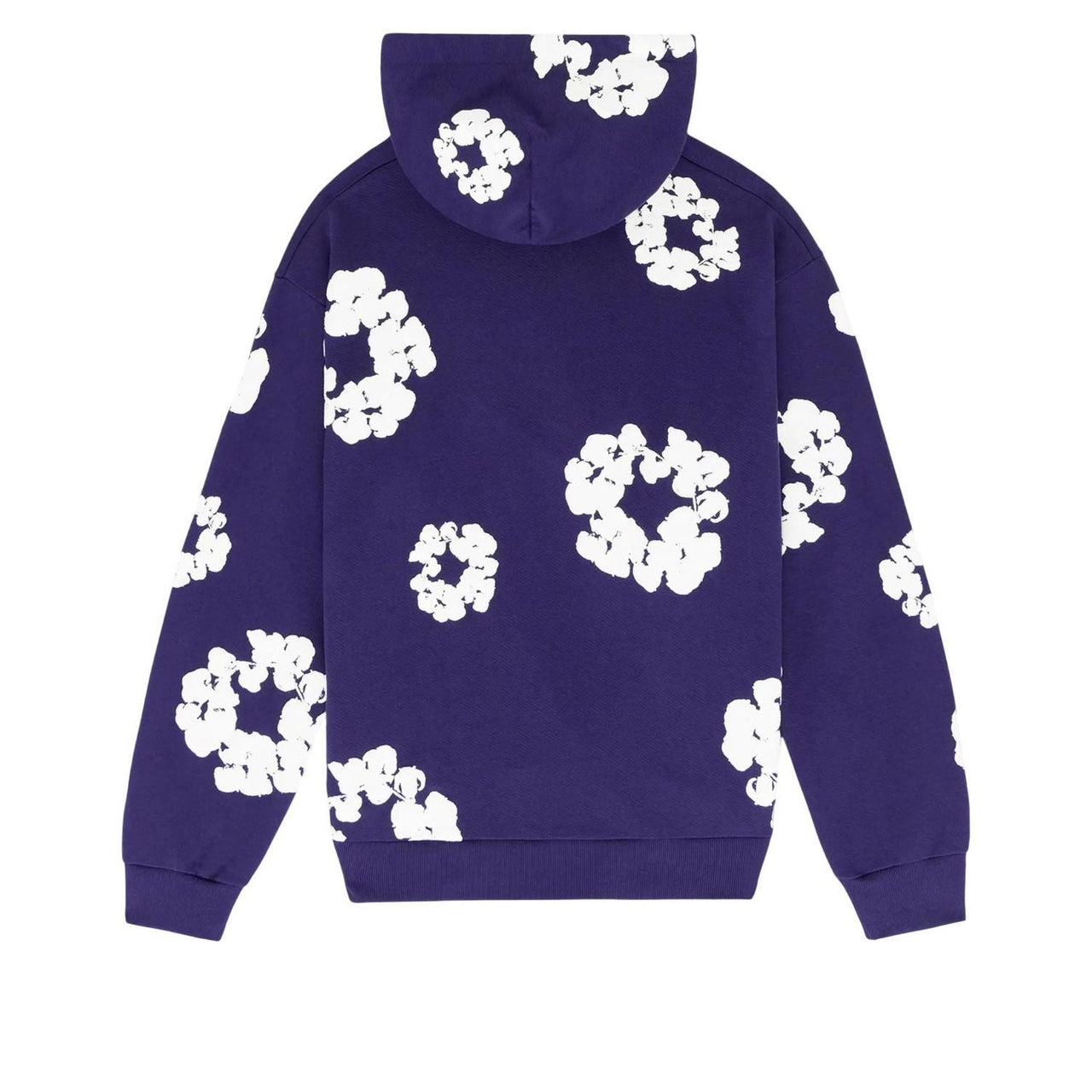 Denim Tears Cotton Wreath Hoodie 'Purple White' 301-200-30