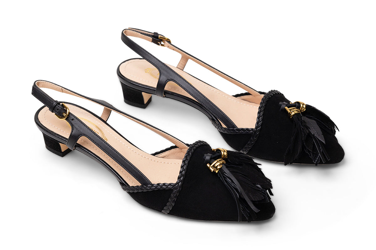 Tod's 40Mm Leaf-Charm Pumps