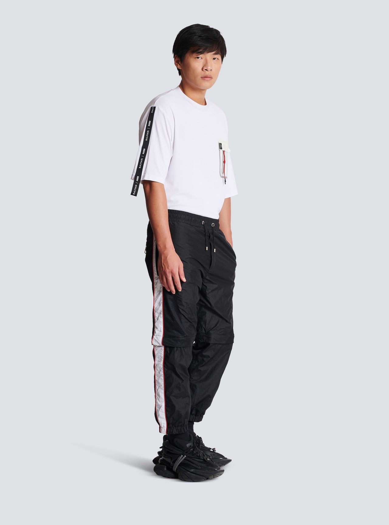 Balmain Men's Balmain X Puma 2 In 1 Nylon Trackpants