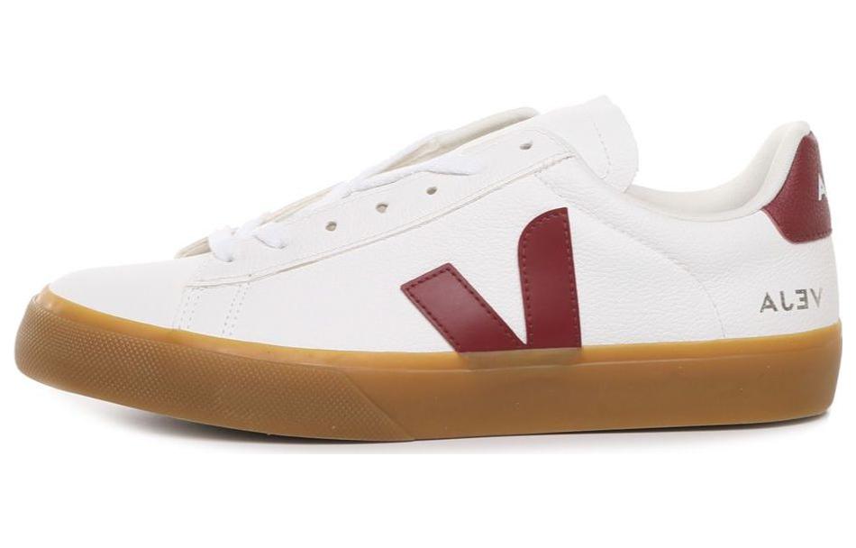 Veja Campo Chromefree Lace-Up 'White Marsala' CP0503154
