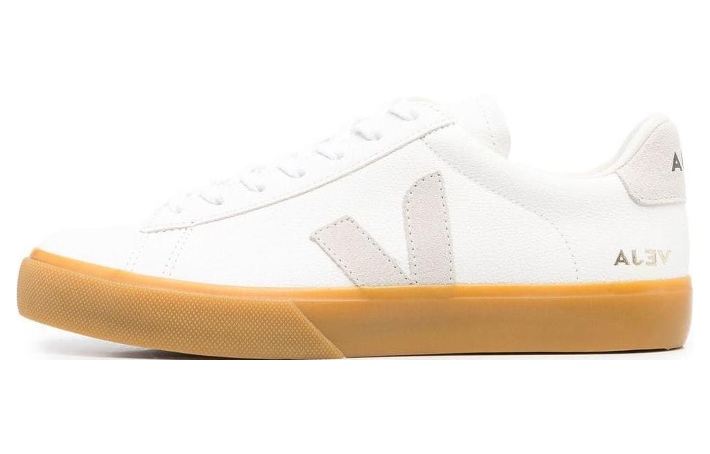 Veja Campo Chromefree Lace-Up Sneakers 'White Natural Brown' CP0503147B
