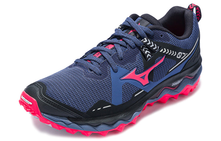(WMNS) Mizuno Mujin 7 Blue/Red J1GK207038