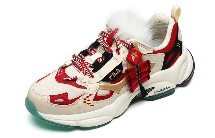 FILA FUSION RJV 'Creamwhite Dark Red' T12M111117FAR