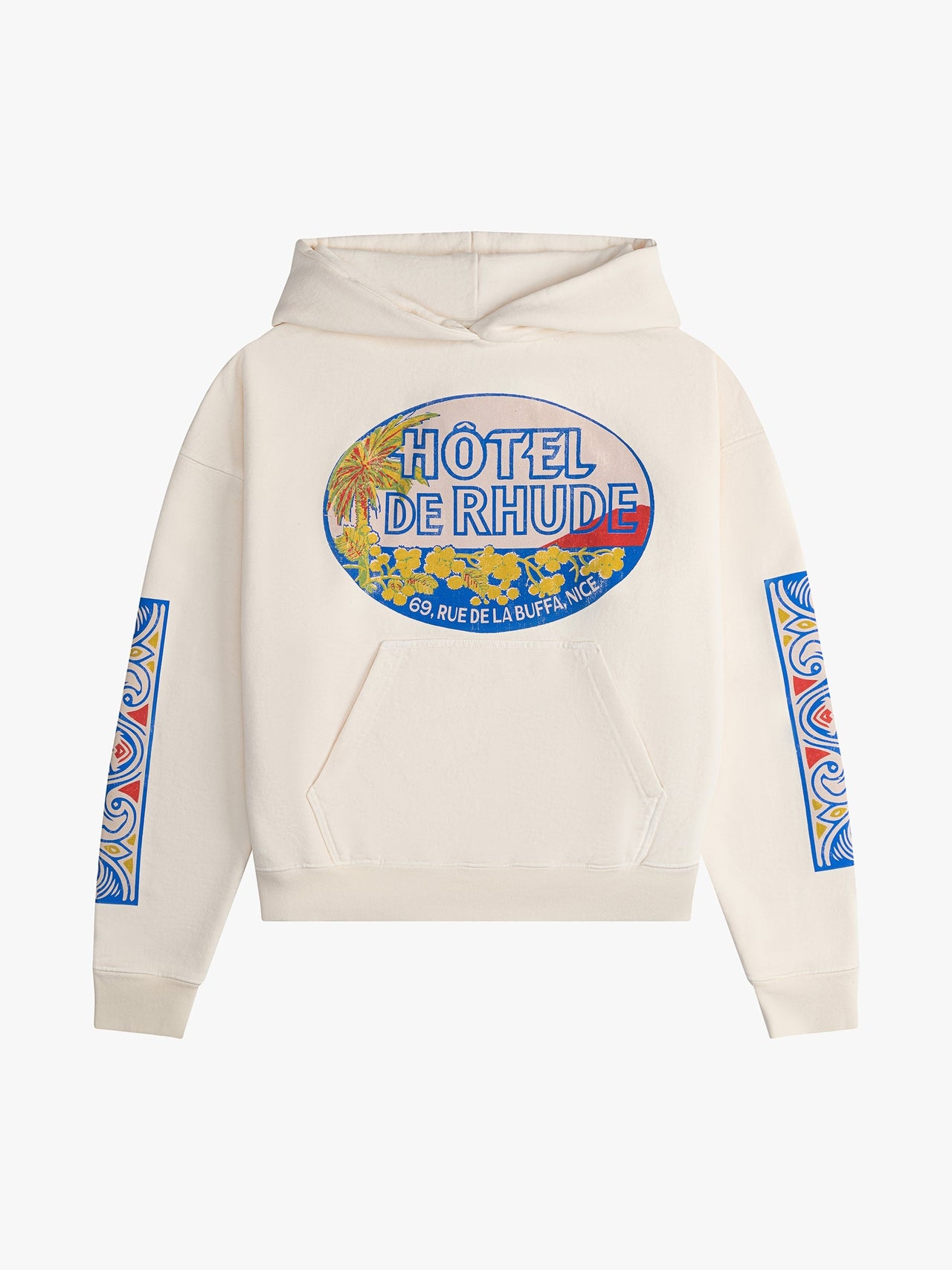 Rhude Hotel Cotton Hoodie