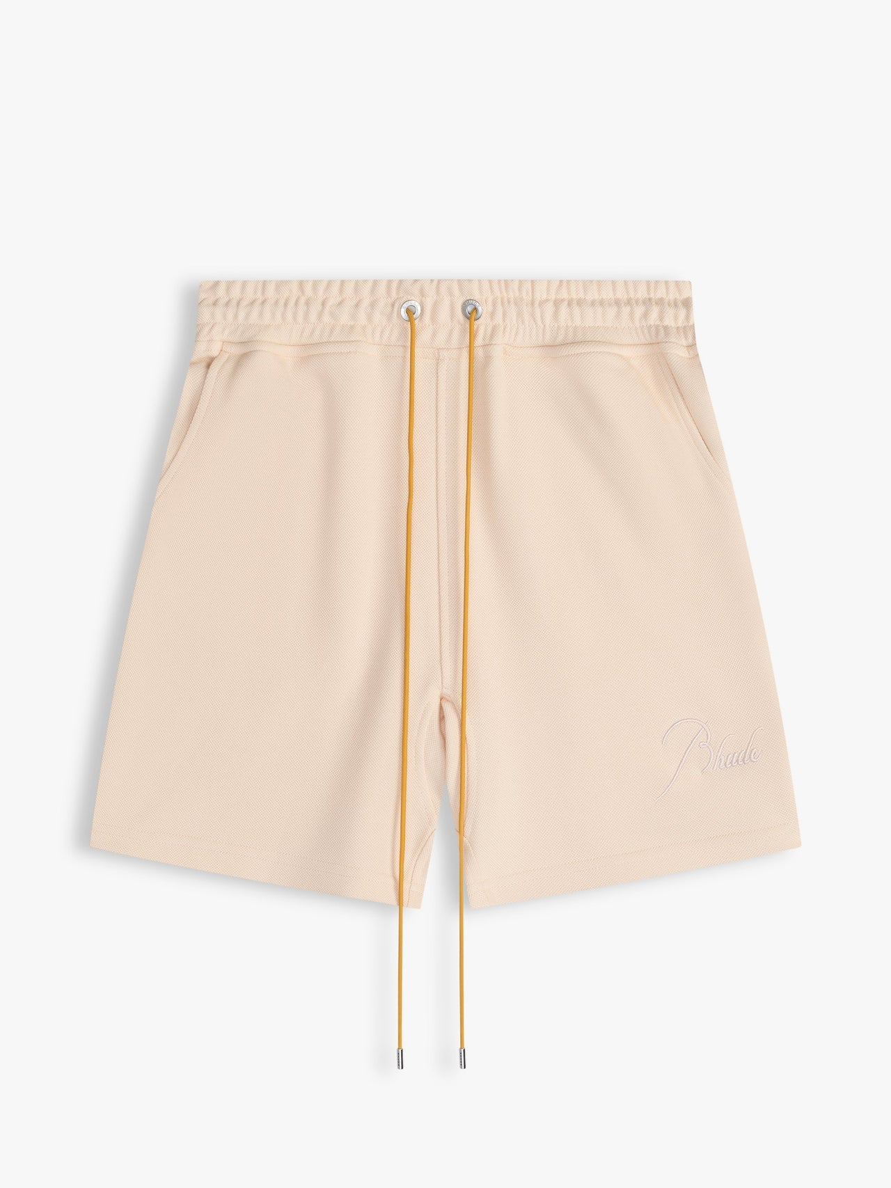 Rhude Logo-Embroidered Piqué Shorts