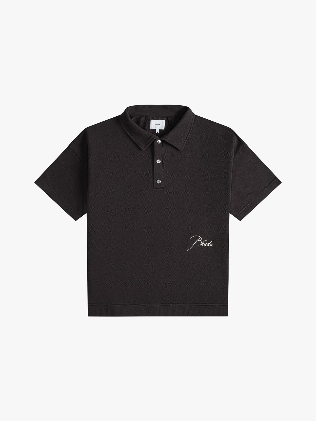 Rhude Logo-Embroidered Polo Shirt