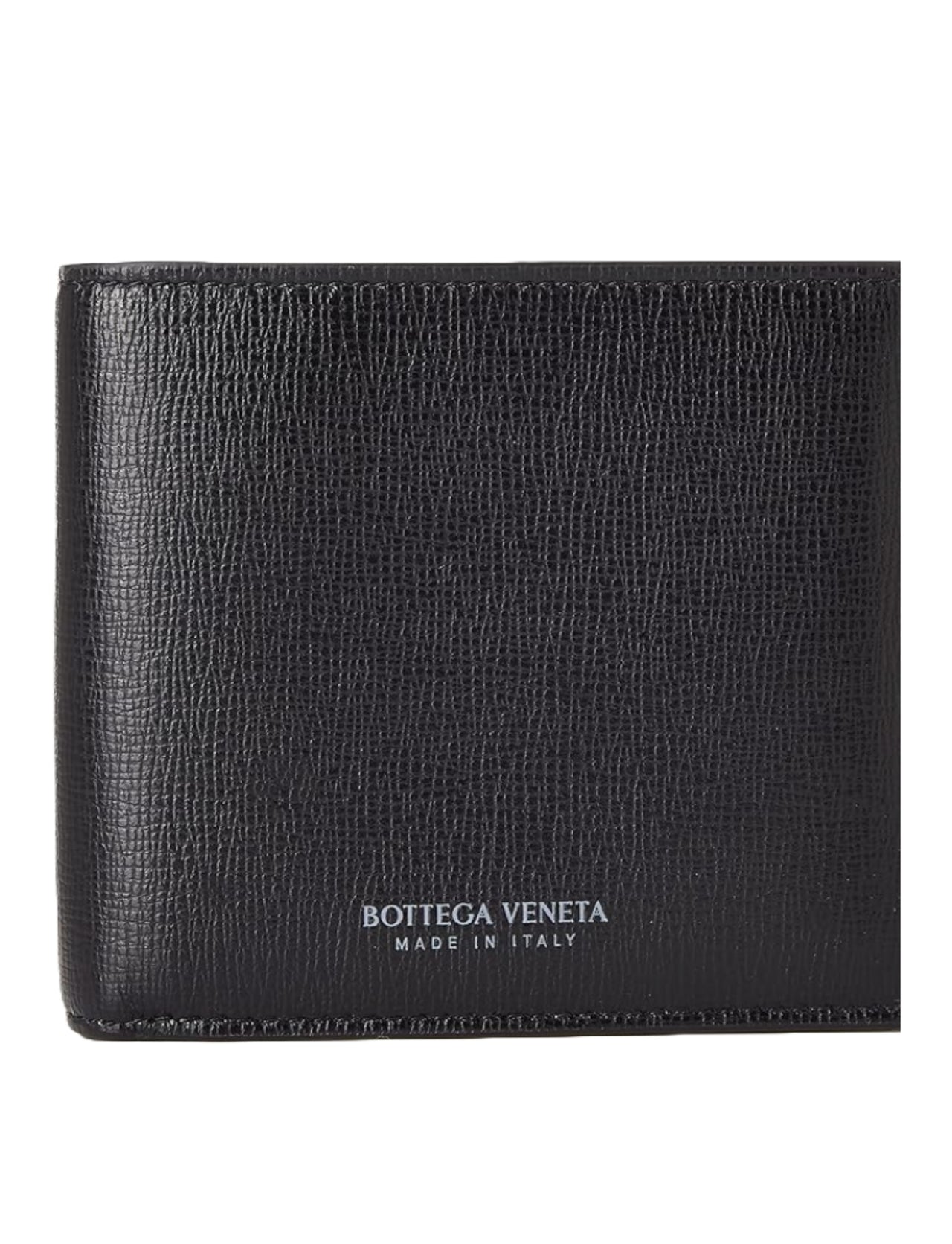 Bottega Veneta Black Leather Wallet