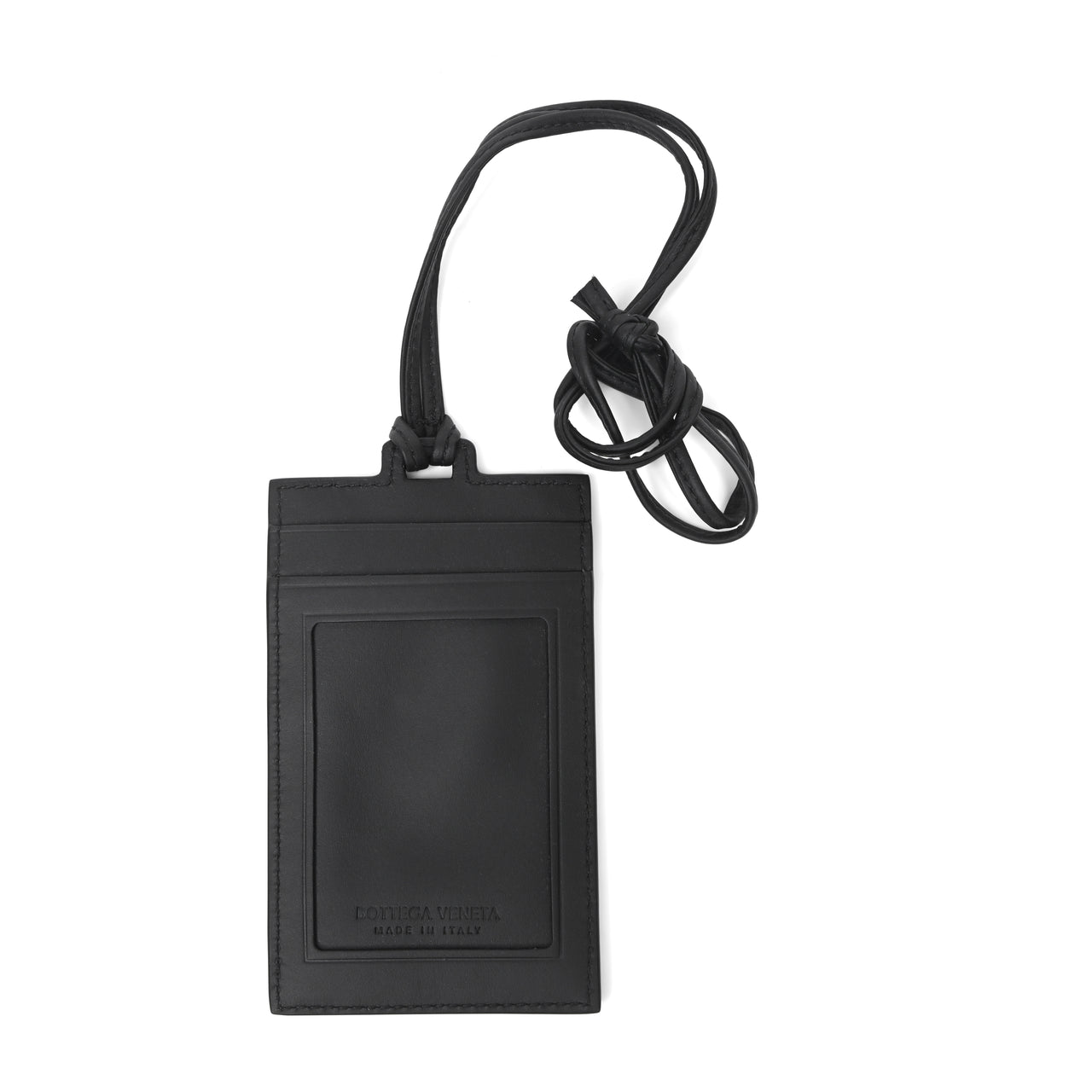 Bottega Veneta Textured Woven Card Holder