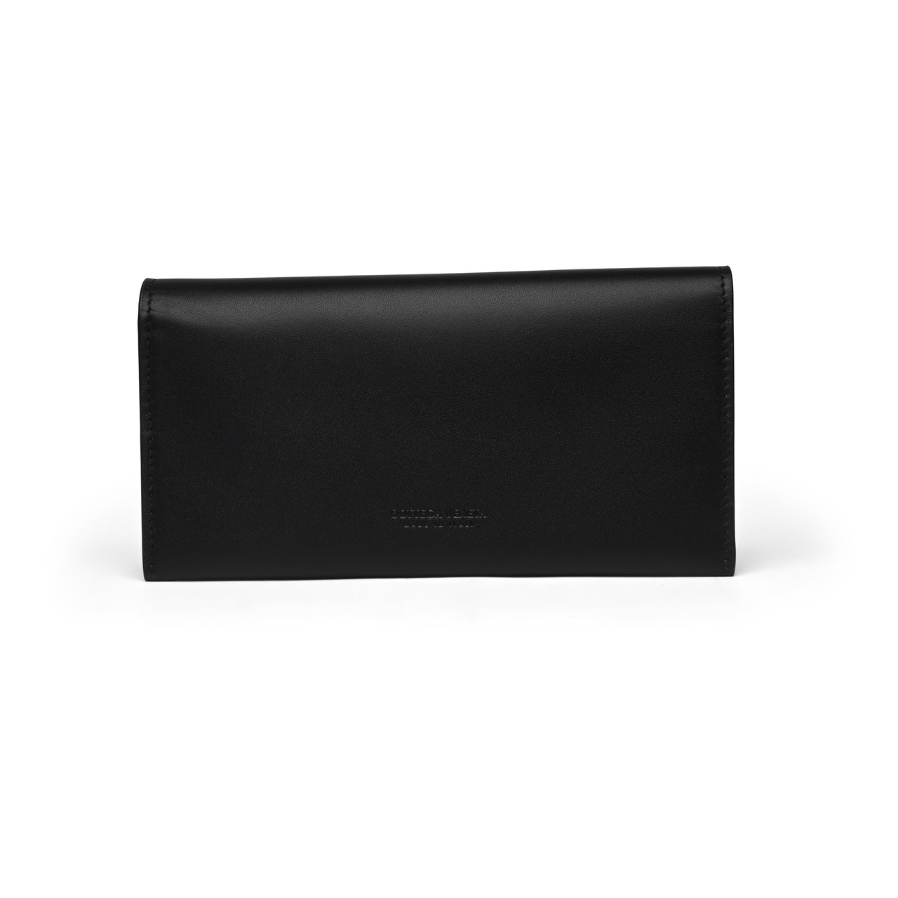 Bottega Veneta Black Leather Wallet