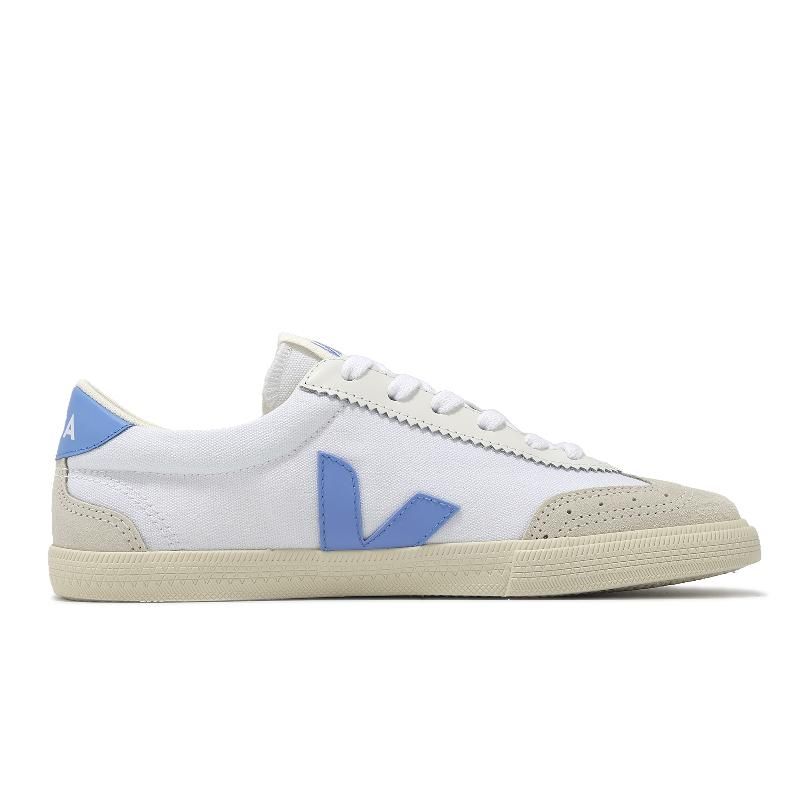 (WMNS) VEJA Volley Canvas 'White Aqua' VO0103648A