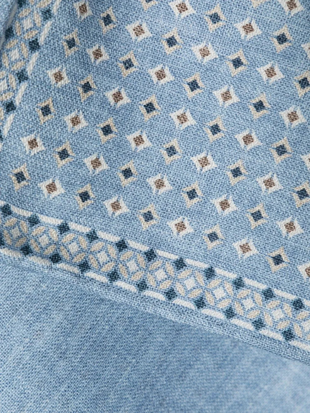 Brunello Cucinelli All-Over Graphic-Print Scarf