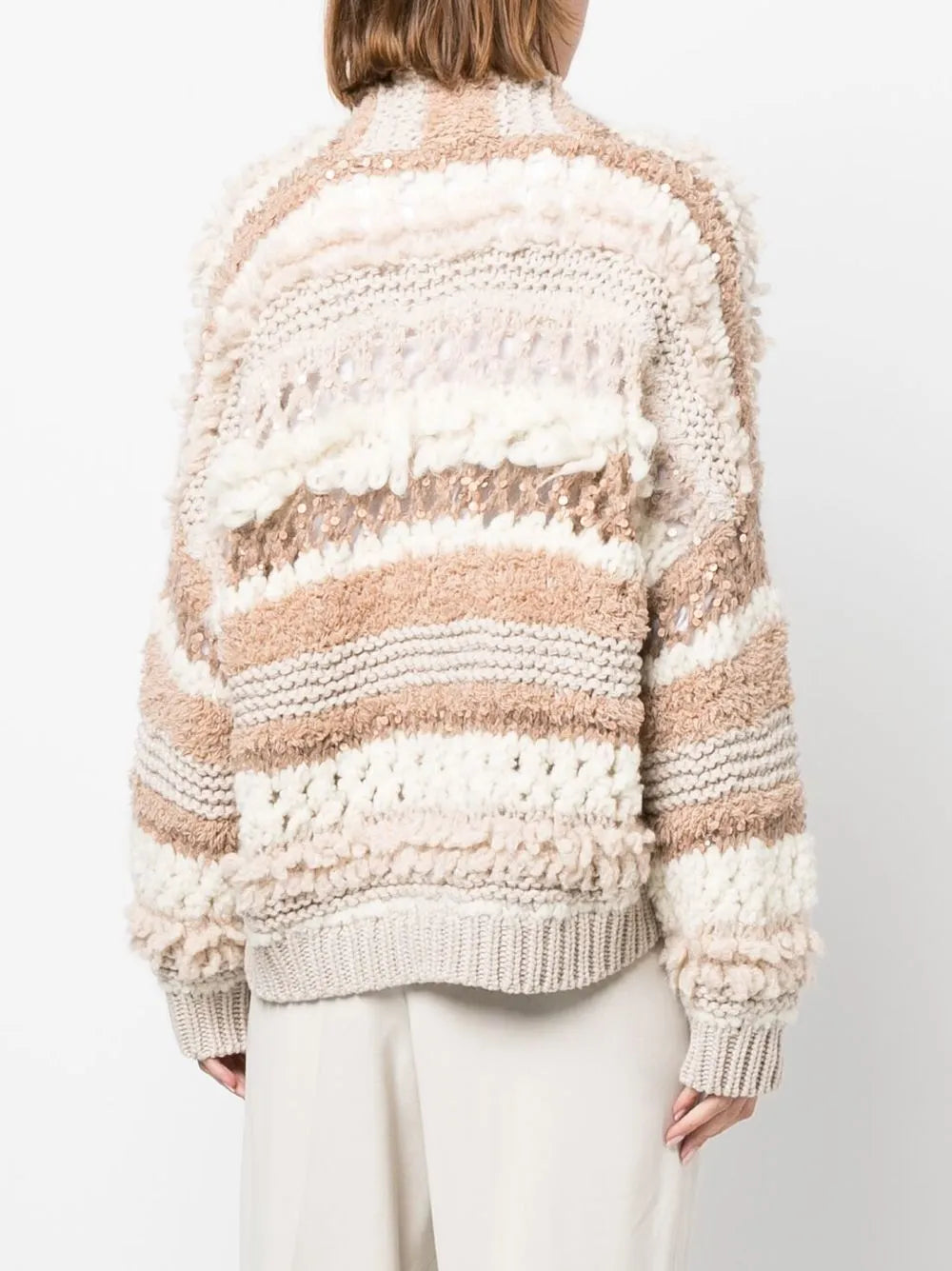 Brunello Cucinelli Argyle Knit Cashmere Vest