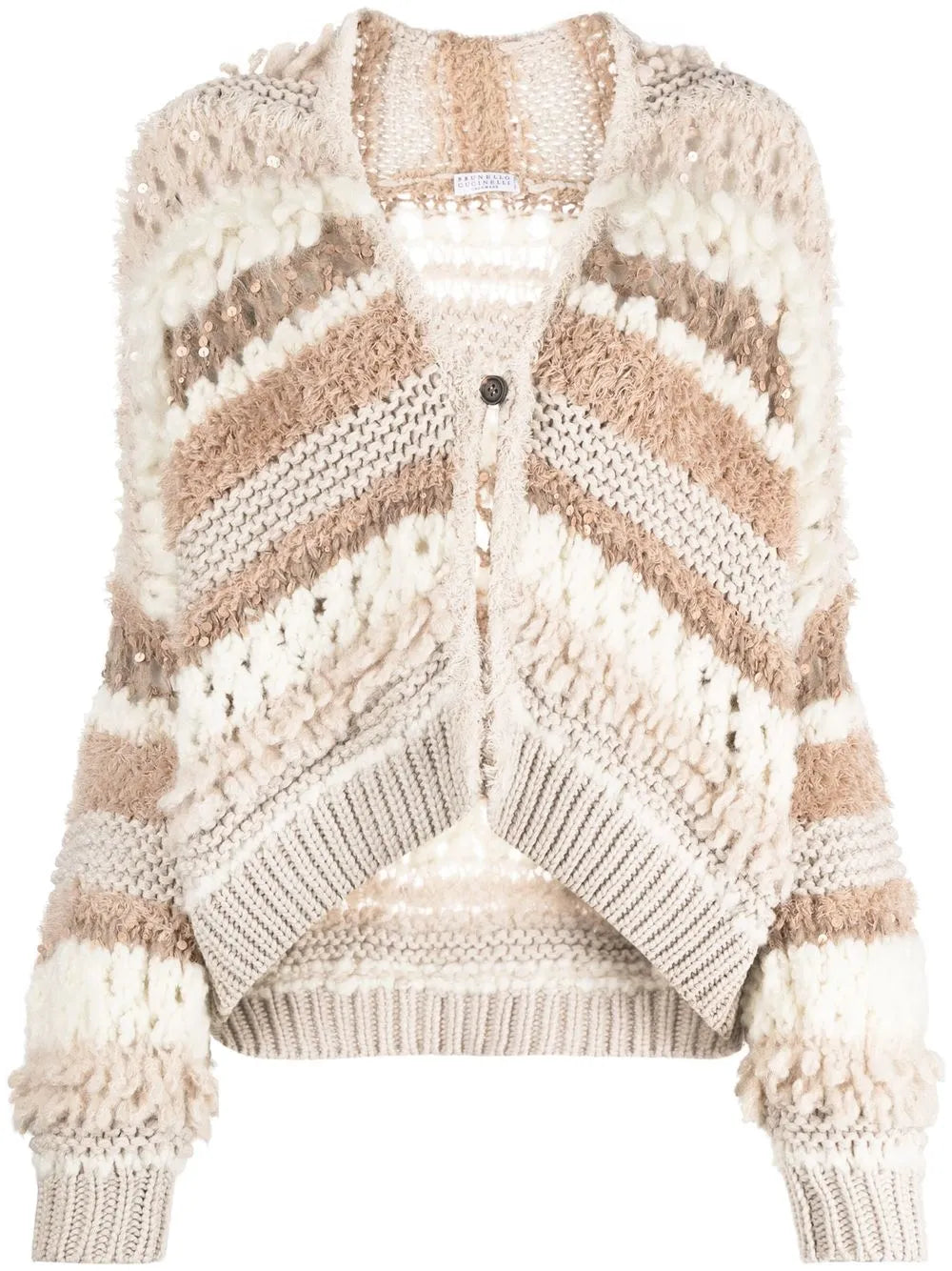 Brunello Cucinelli Argyle Knit Cashmere Vest