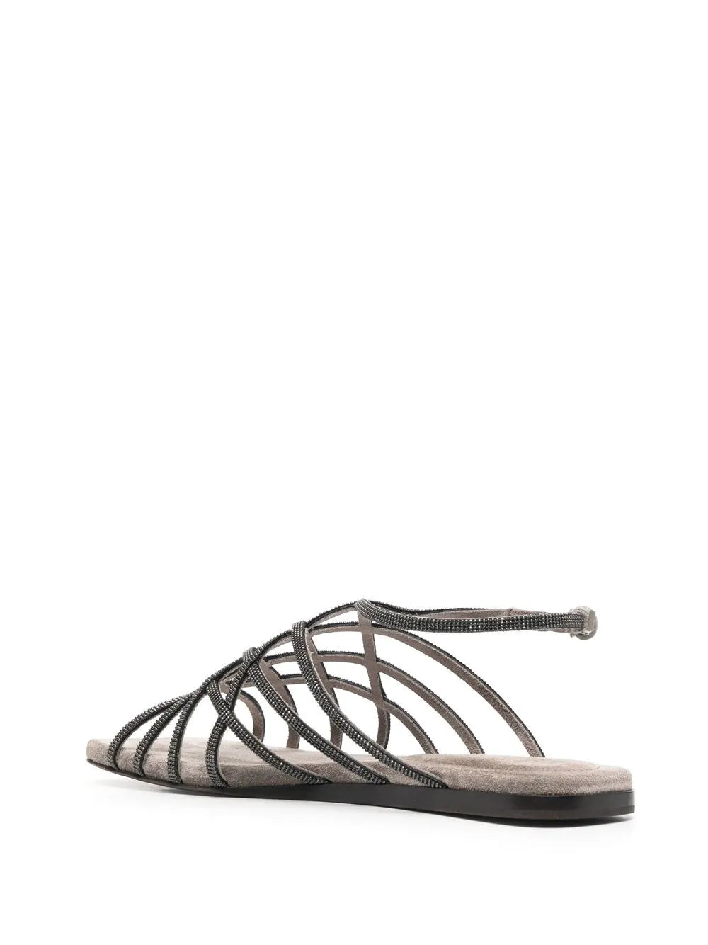 Brunello Cucinelli 15Mm Buckle-Fastening Open-Toe Sandals