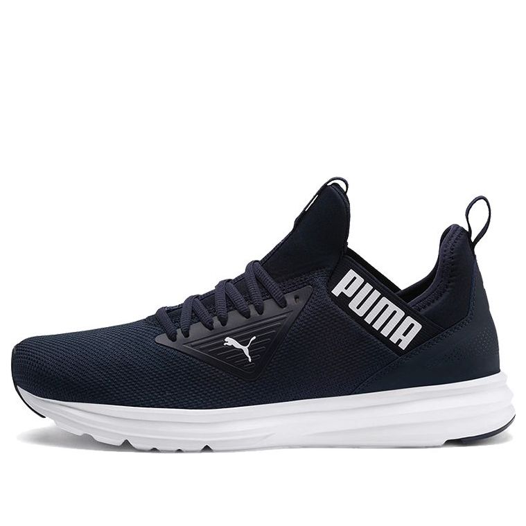PUMA Enzo Beta Navy Blue Low Tops Sports Shoe 'Purple Black White' 192442-06