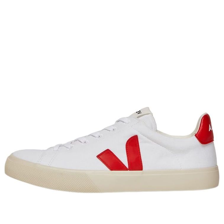 Veja Campo Lace-Up 'White Red' CA0103150M