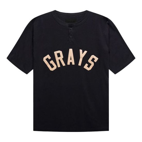 Fear of God Grays Henley 'Vintage Black' FG50-077CTJ-010
