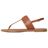 CELINE One Strap Sandals Women's Tawny
