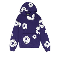 Denim Tears Cotton Wreath Hoodie 'Purple White' 301-200-30