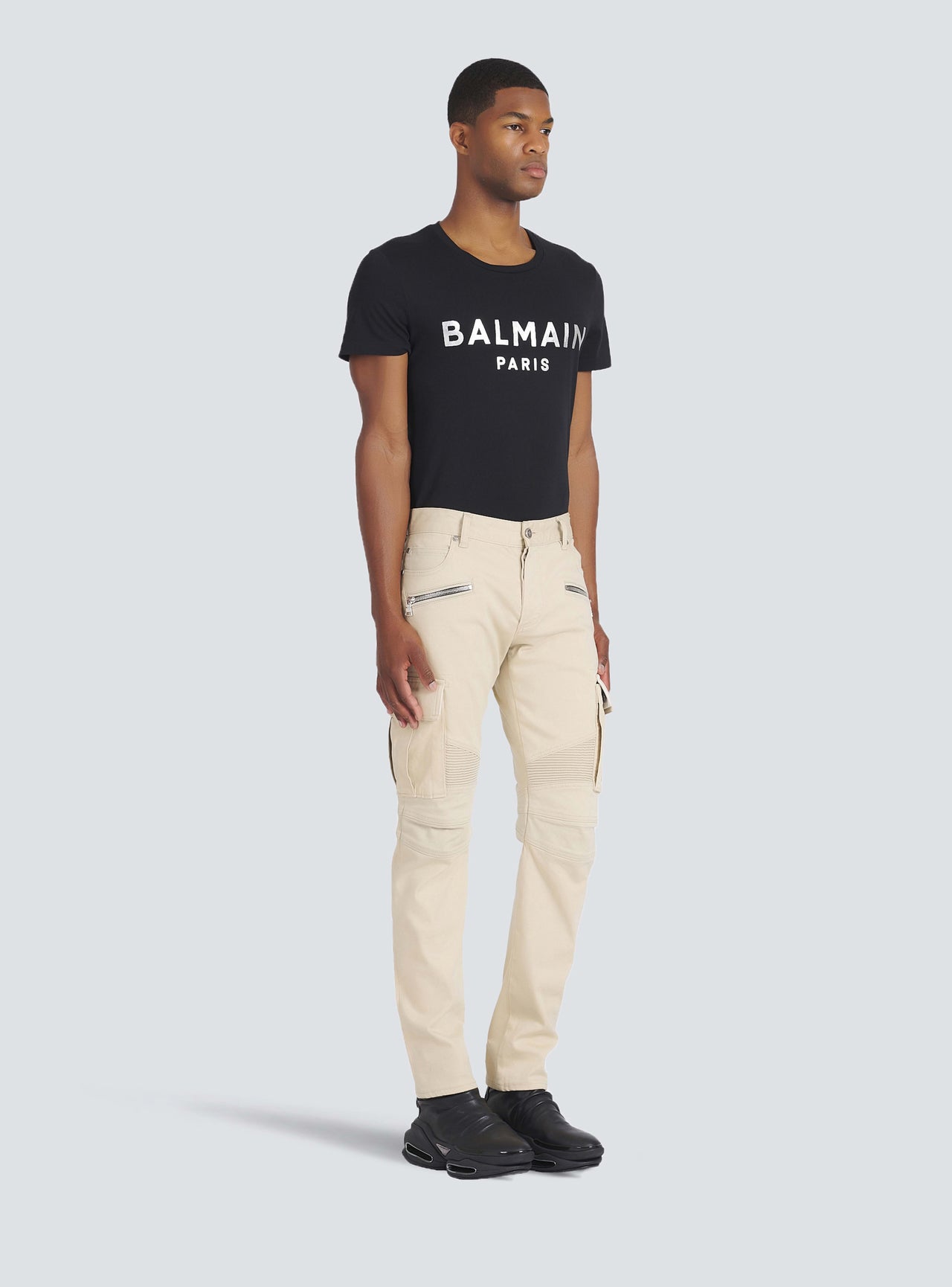 Balmain Men's Cargo Cotton Pants