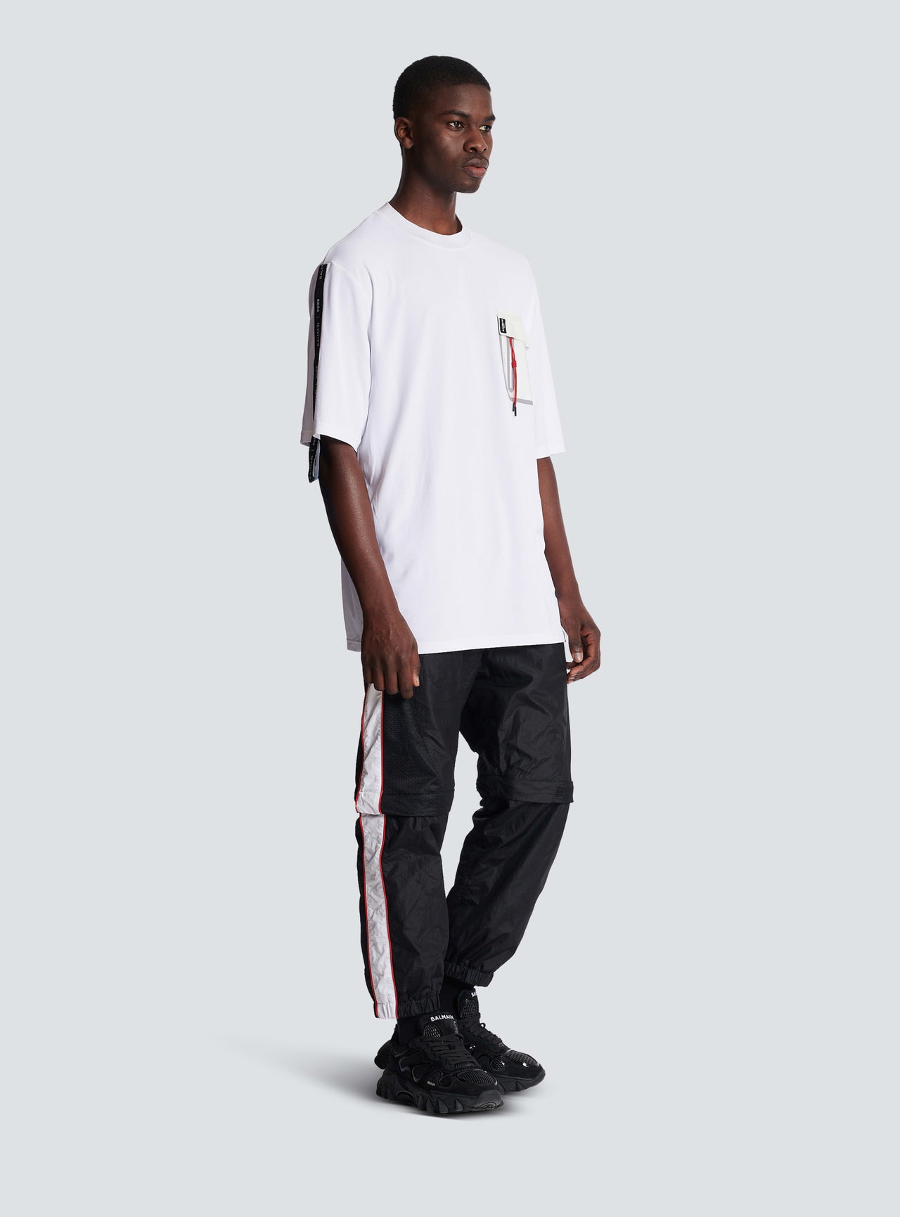 Balmain Men's  Balmain X Puma Loose T-Shirt