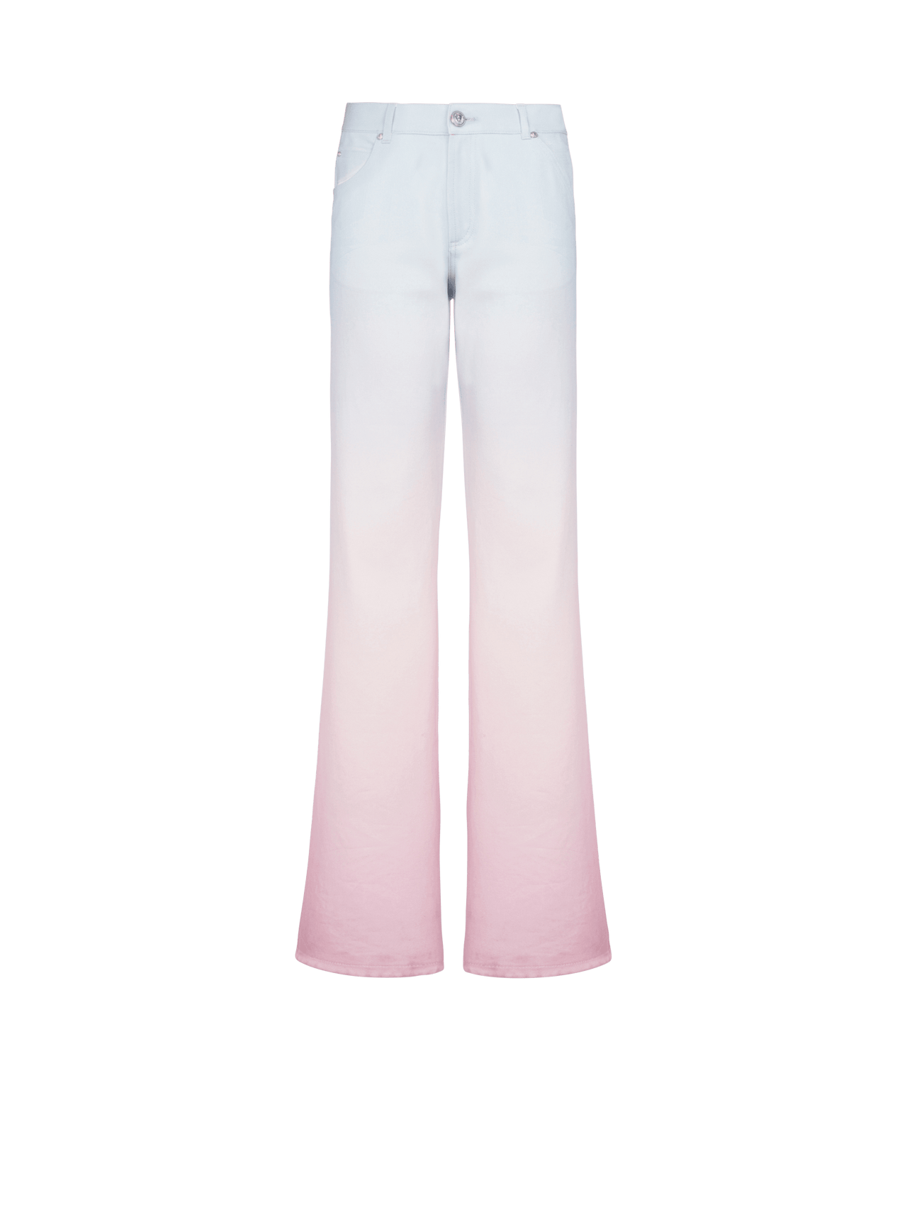 Balmain Men's Balmain X Evian Gradient Denim Pants