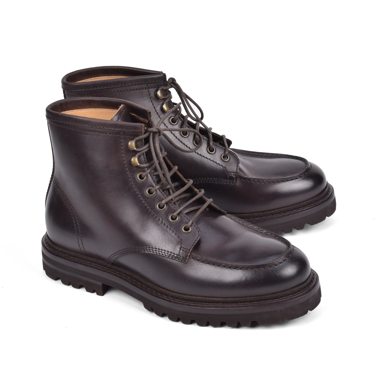 Brunello Cucinelli Ankle Lace-Up Boots