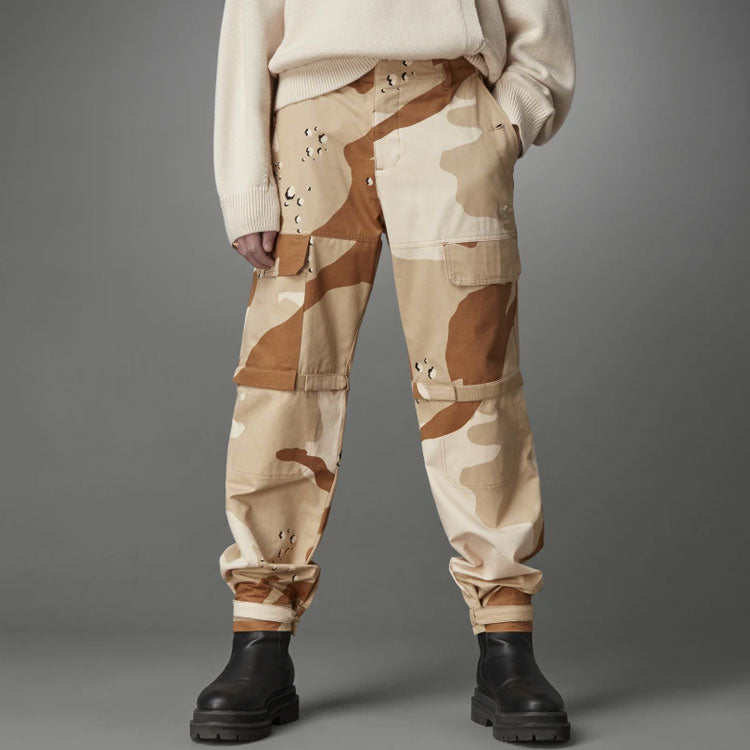 adidas originals Blue Version Series Cotton Camouflage Cargo Casual Pants Khaki H33477