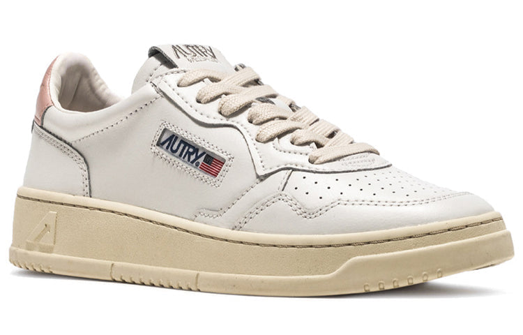(WMNS) Autry Medalist Leather Low 'White Pink' AULM-LL16