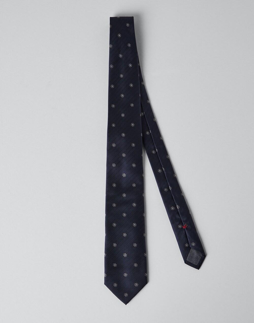 Brunello Cucinelli All-Over Floral-Pattern Tie