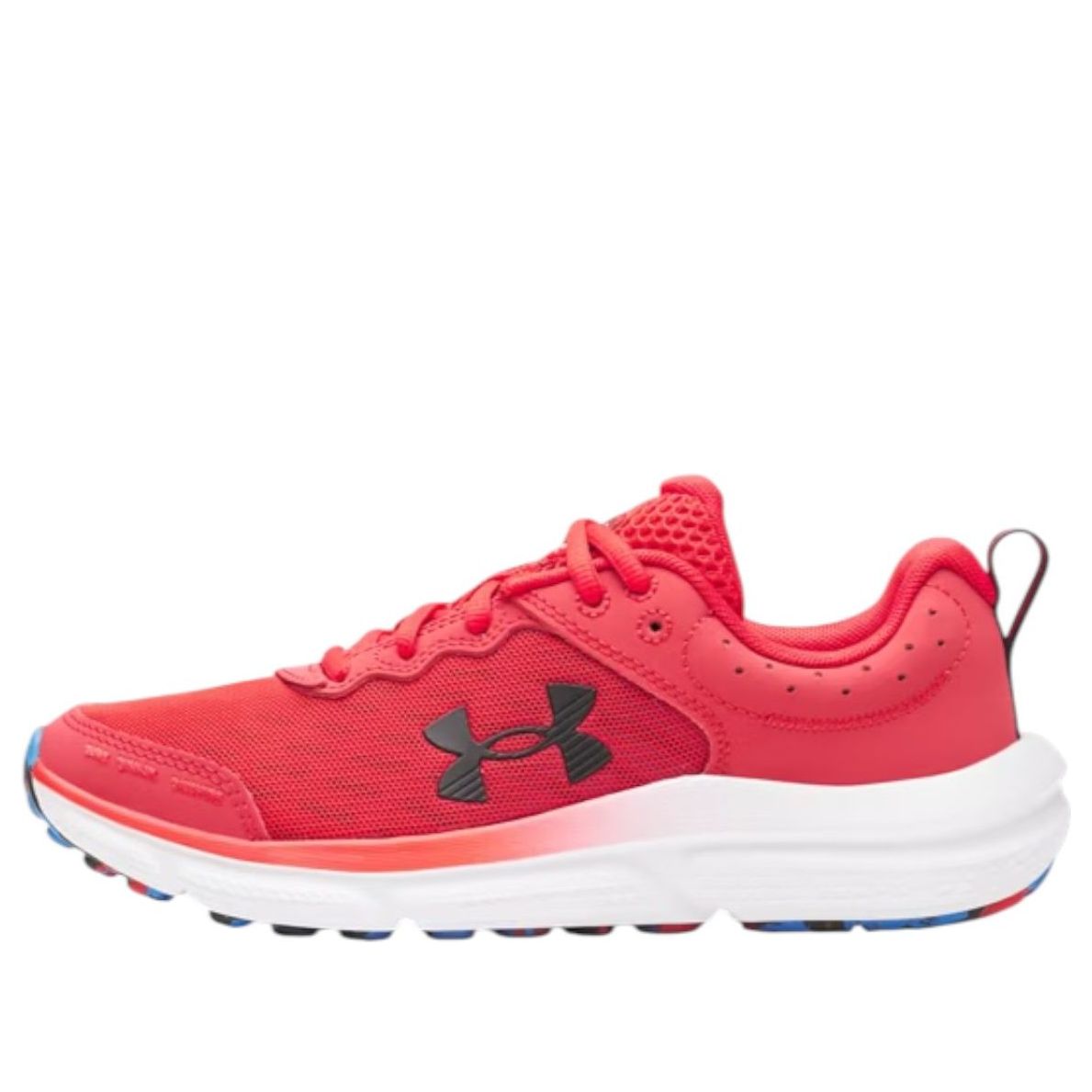 (GS) Under Armour Assert 10 AC 'Red Black' 3026182-602
