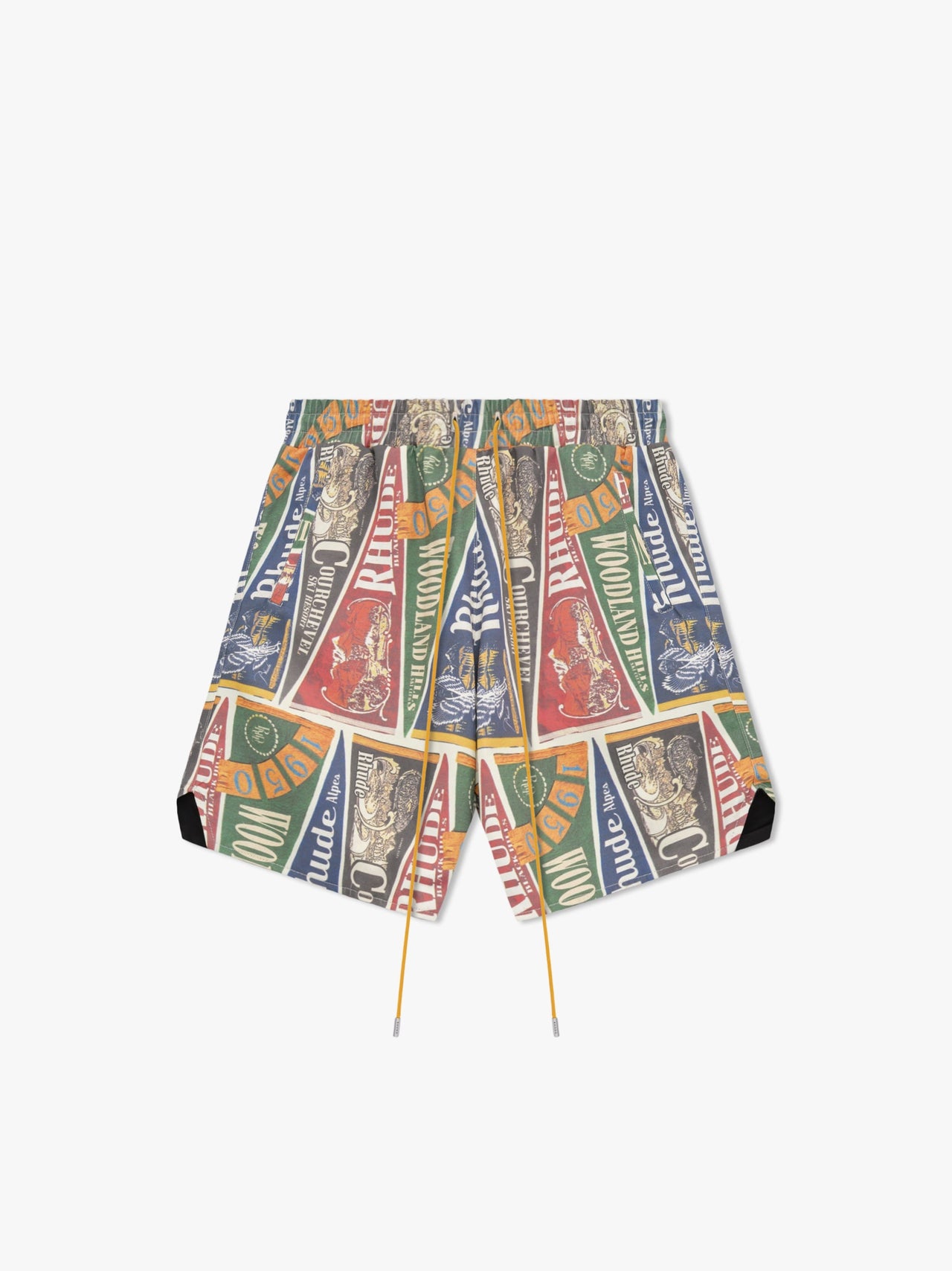 Rhude Collegiate Flag Shorts