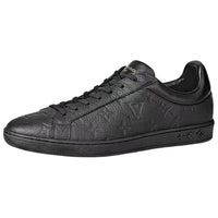 LOUIS VUITTON Luxembourg Low-Top Skateboard Shoes Men's Black