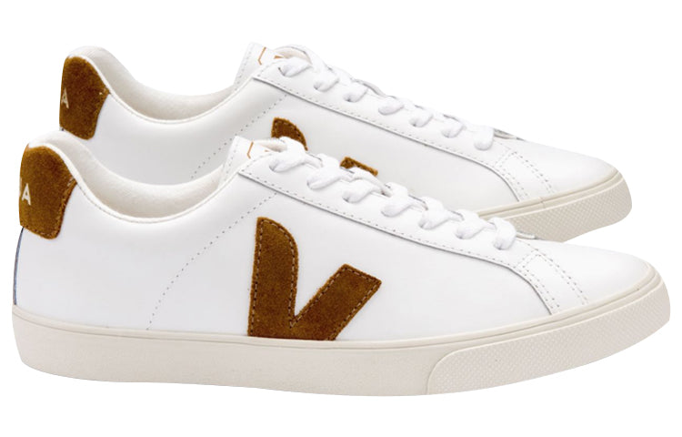 (WMNS) VEJA Esplar Leather 'White Camel' EO022360