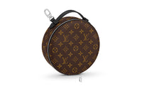 LOUIS VUITTON Audio Case Monogram Macassar Brown
