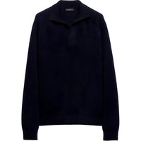 PRADA SS24 Cashmere Sweater Men's Blue