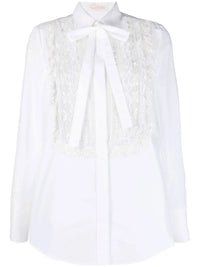 Valentino Garavani Lace-Bib Tailored Shirt