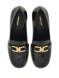 Ferragamo 60Mm Gancini-Buckle Patent Leather Pumps