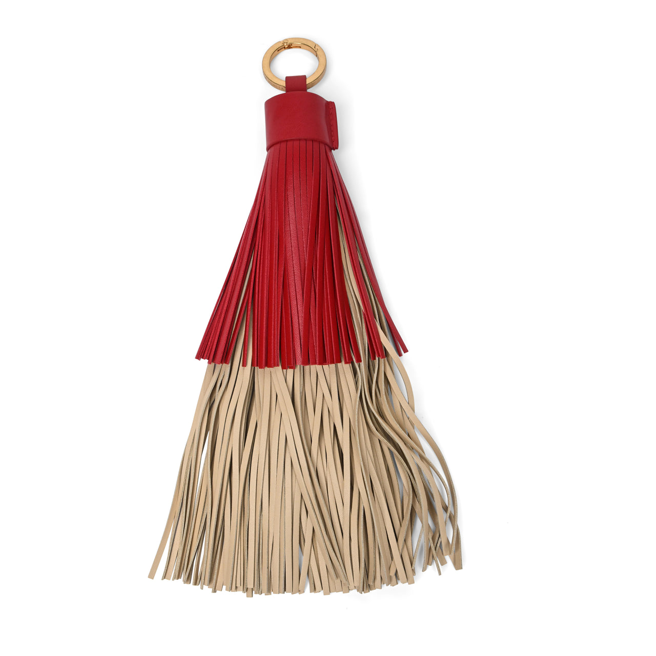 Bottega Veneta Lambskin Leather Tassel Key Charm