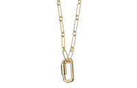 HERMES Curiosite Metal Necklaces Women's