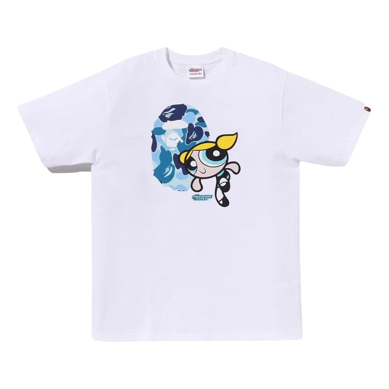 A Bathing Ape X The Powerpuff Girls Bubbles T-Shirt 'White' 1L73-210-903