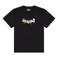Denim Tears Cotton Floral Logo T-shirt 'Black' SS25TSL049870