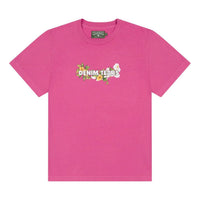 Denim Tears Cotton Floral Logo T-shirt 'Pink' SS25TSL049871