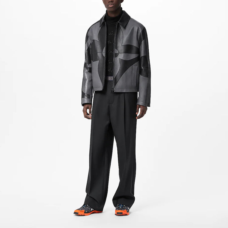 LOUIS VUITTON New Quarterly Products Of LV Leather Jackets Men Multicolor