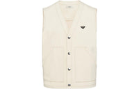 PRADA Vests Men Beige