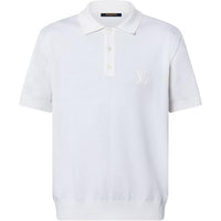 LOUIS VUITTON SS24 Polo Shirt Men's White