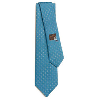 HERMES Mulberry Silk Silk Ties Men's Blue