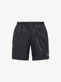 Alexander McQueen  Men's McQueen Graffiti Swim Shorts in Black