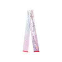 LOUIS VUITTON Mulberry Silk Silk Scarves Women's Blue Pink